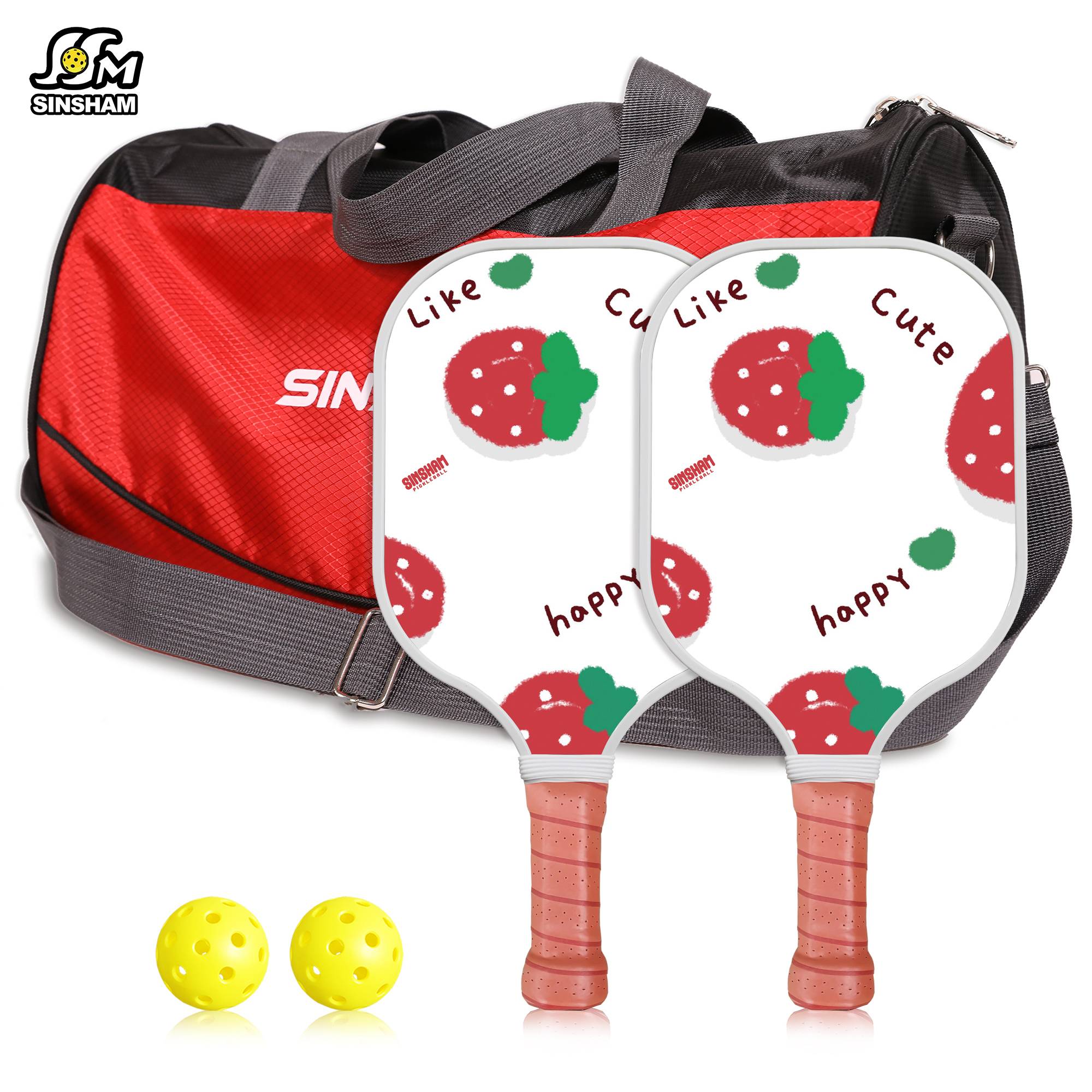 Cute Strawberry 2 Piece Load 1 Paper Pack 2 Backs
